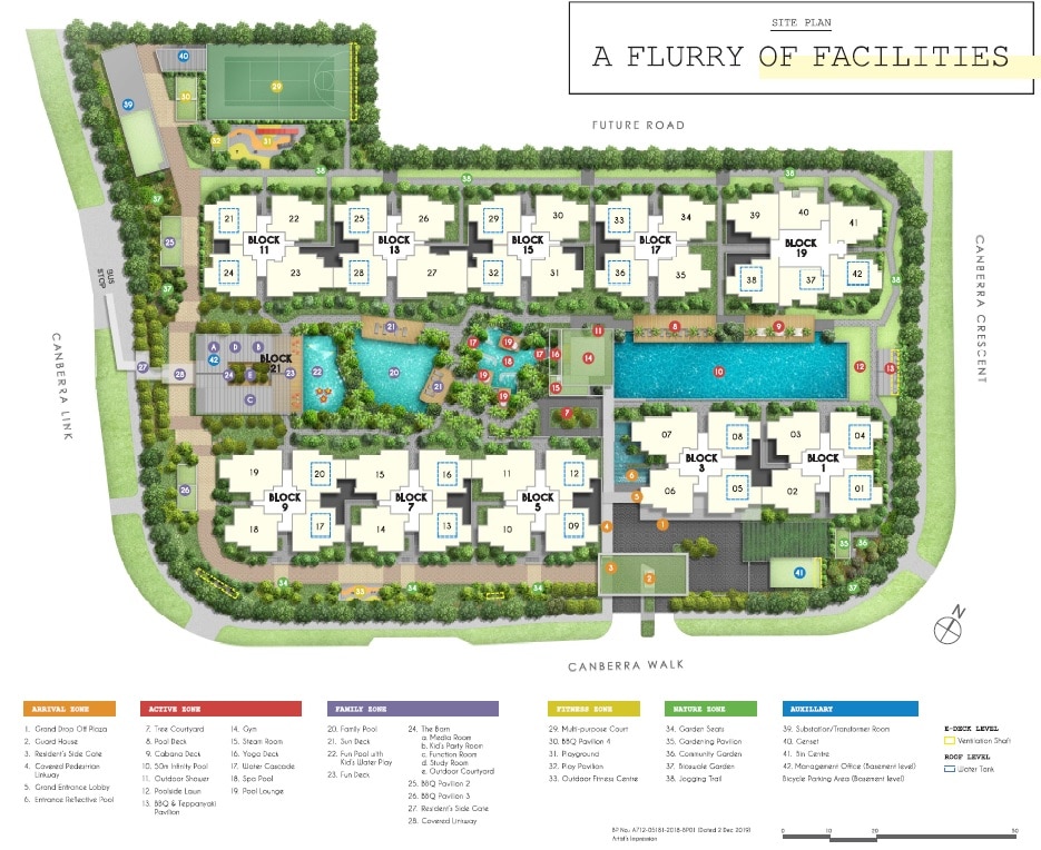 Parc Canberra EC Site Plan