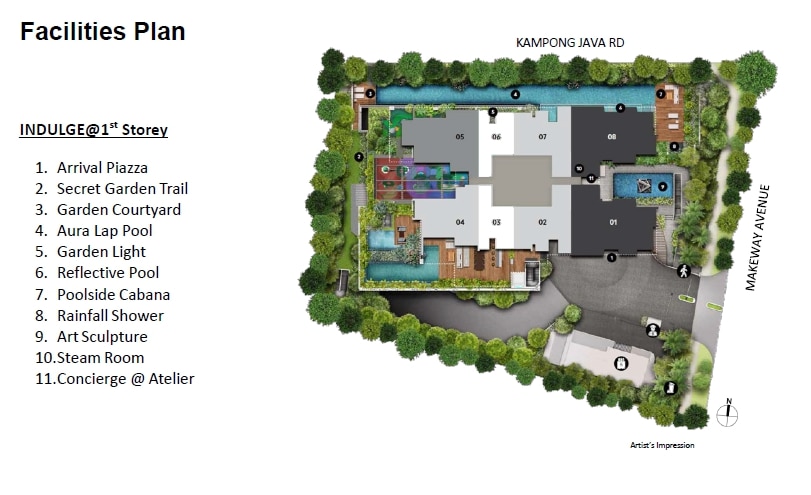 The Atelier Site Plan 1