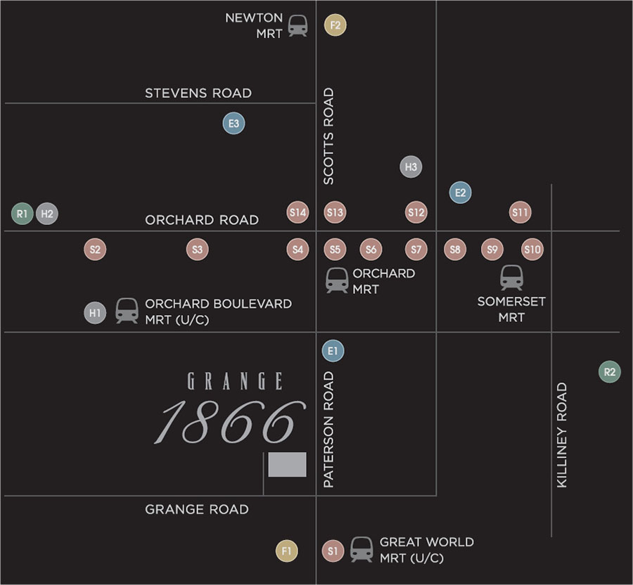 Grange 1866 Location Map 1