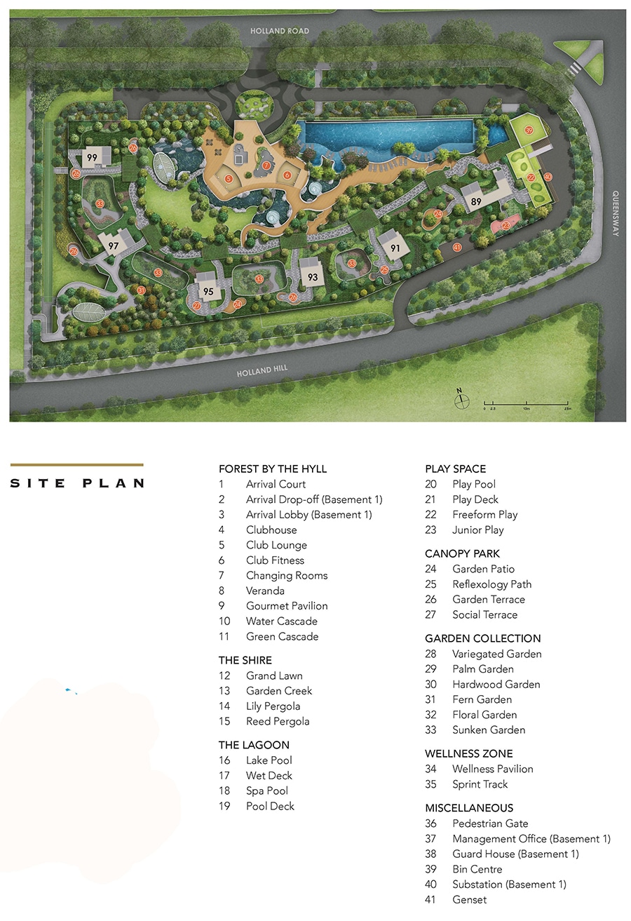 Hyll on Holland Site Plan