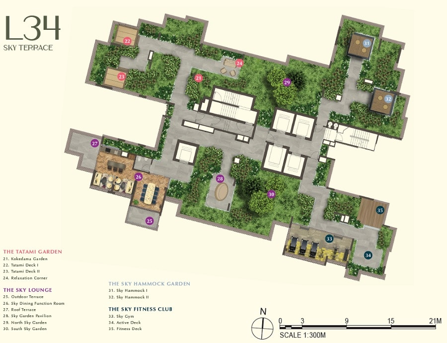 One Bernam Site Plan L34