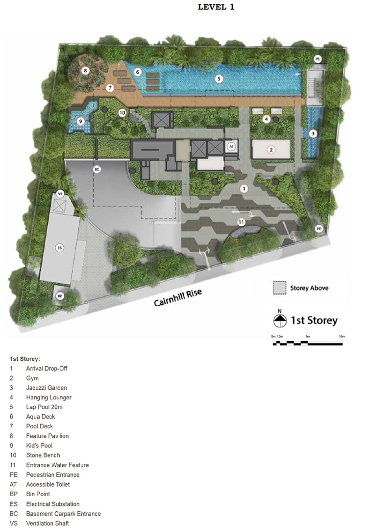 Cairnhill 16 site plan