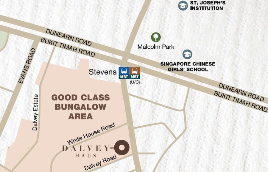 Dalvey Haus Location Map1