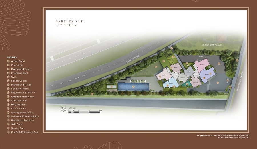 Bartley Vue Site Plan