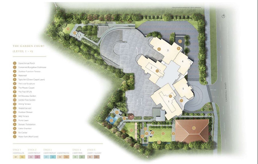 Klimt Cairnhill Site Plan 1