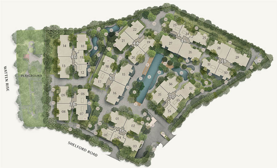 Watten House Site Plan 1