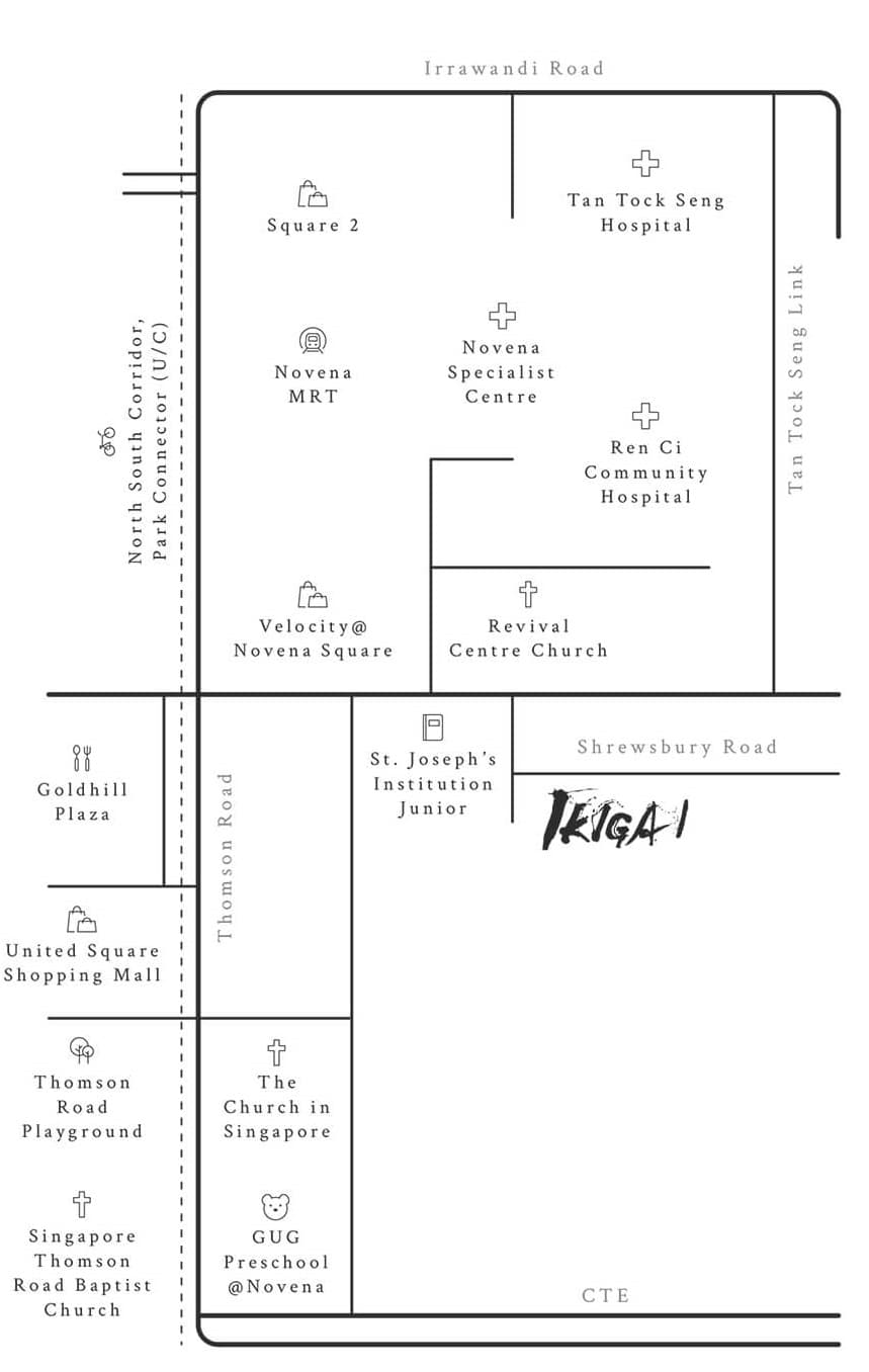 Ikigai Location Map