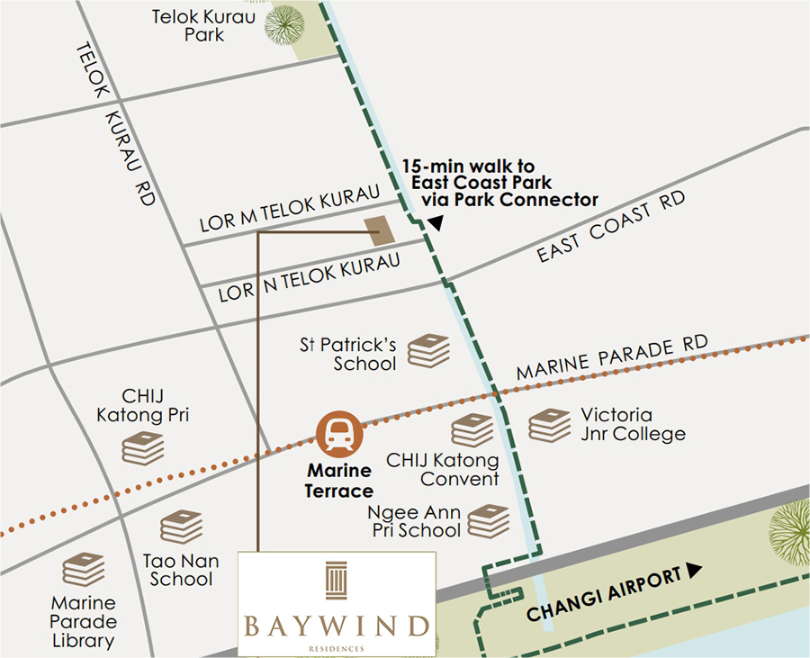 Baywind Residences Location Map