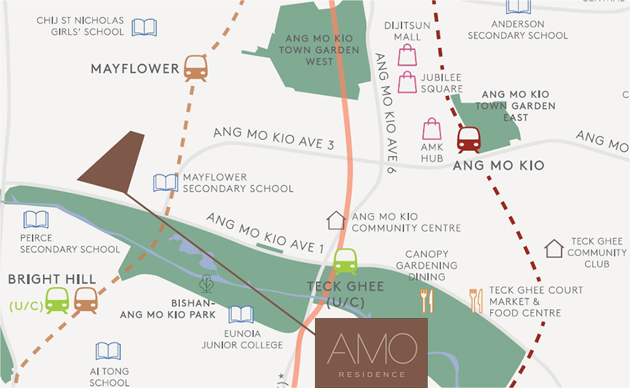 AMO Residence Location Map