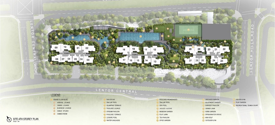 Lentor Modern Site Plan 2