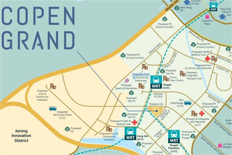 Copen Grand EC Location Map