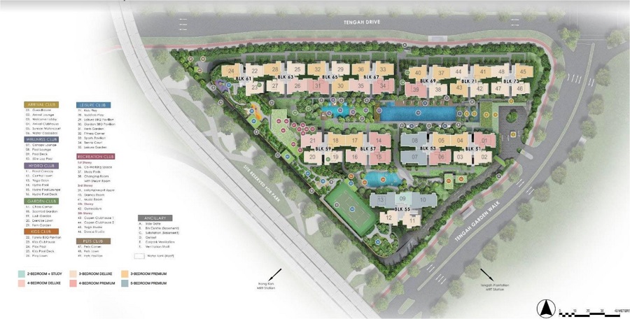 Copen Grand EC Site Plan