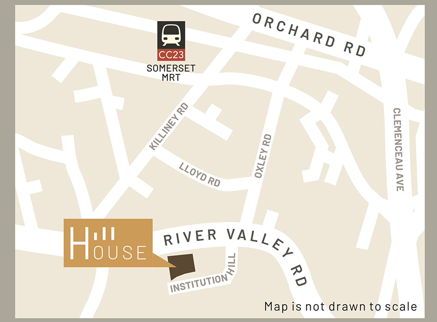 Hill House Location Map