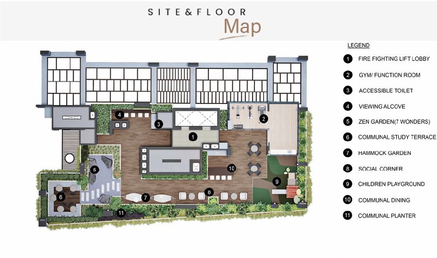 Hill House Site Plan