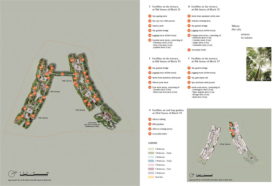 Lentor Hills Residences Stie Plan 2