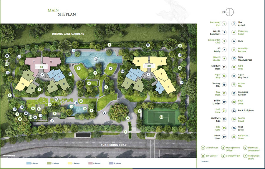 The Lakegarden Residences Site Plan 1
