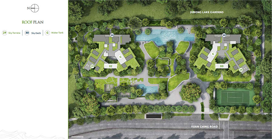 The Lakegarden Residences Site Plan 2