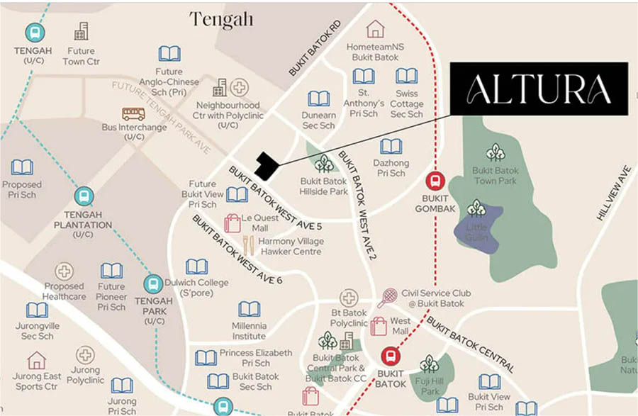 Altura EC Location Map