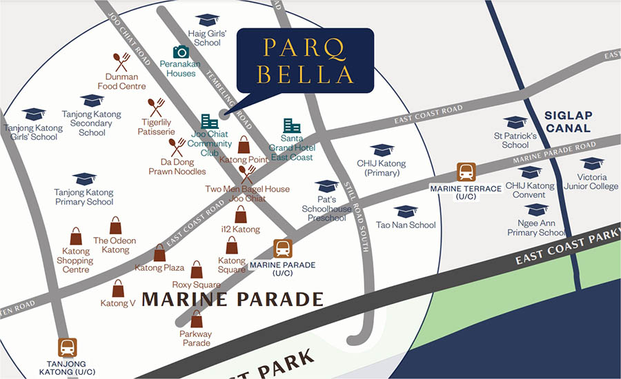 Parq Bella Location Map