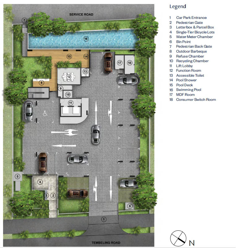 Parq Bella Site Plan