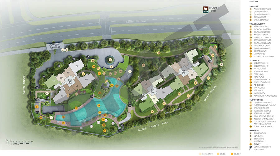 Hillock Green Stie Plan 1