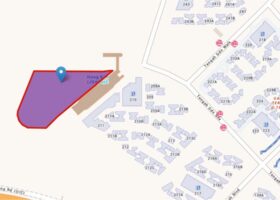 Alt text: Site location map of Tengah Garden Residences beside Hong Kah MRT (JS4) along Tengah Garden Avenue in Tengah, Singapore.