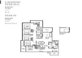 Bagnall Haus 5 bedroom floor plan layout showing internal configuration and room zoning