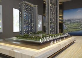 One Marina Gardens showflat project model Marina South District 1 Singapore