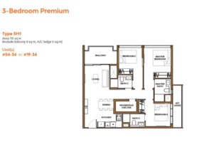 The Collective at One Sophia floor plan layout overview showing unit mix in District 9 Singapore