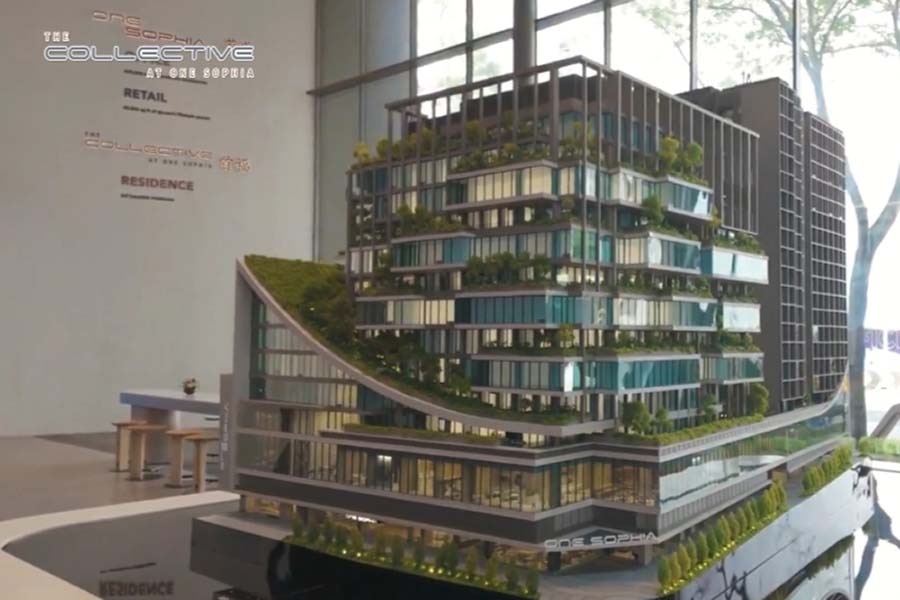 The Collective at One Sophia showflat viewing experience for buyers in District 9 Singapore