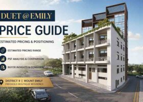 Duet @ Emily price guide estimated pricing freehold condo District 9 Singapore