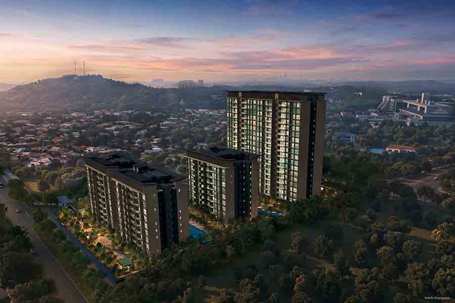 Dunearn House artist impression of upcoming District 11 condominium in Bukit Timah near Sixth Avenue MRT