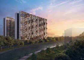 Lucerne Grand condo at Lakeside, Singapore, artist’s impression of the residential development