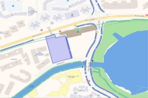 Lucerne Grand location map showing the Lakeside Drive site beside Lakeside MRT and near Jurong Lake Gardens