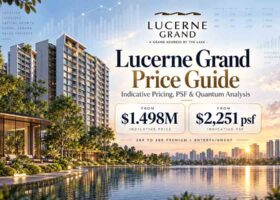 Lucerne Grand Price Guide featured image showing indicative pricing, psf and quantum analysis