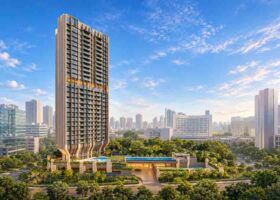 Artist's impression of The Serra Residences, a freehold condominium in Novena, Singapore