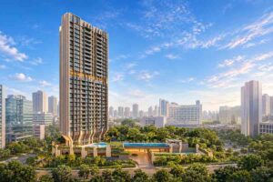 Artist's impression of The Serra Residences, a freehold condominium in Novena, Singapore