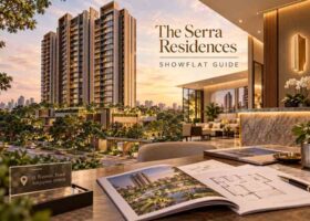 The Serra Residences Showflat Guide featuring the Novena condo, sales gallery and showflat at 11 Bassein Road